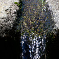 Rubiana, fontana di pietra